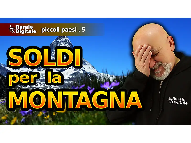 un sacco di soldi per la montagna