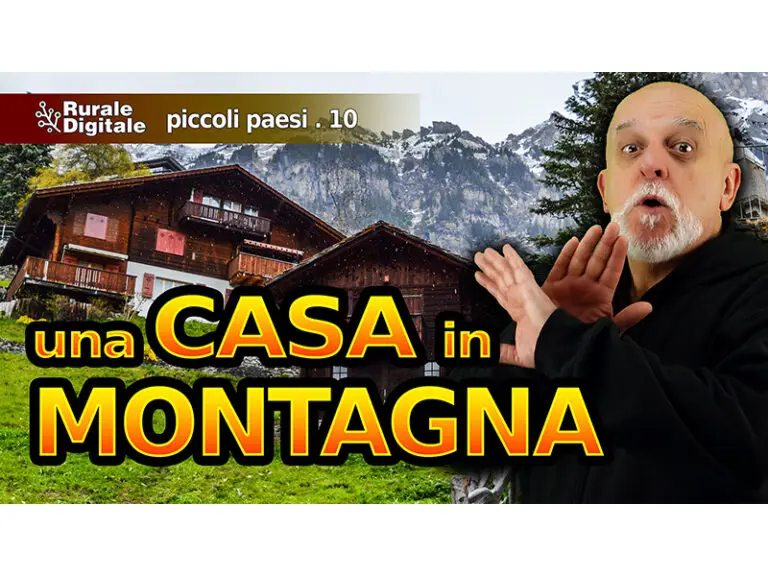 una casa in montagna