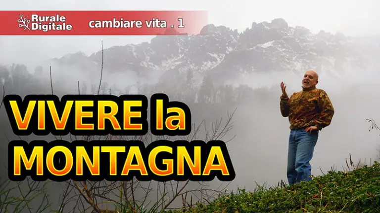 cambiare vita, vivere la montagna