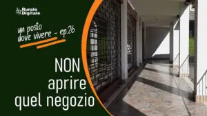 aprire un negozio in un piccolo paese